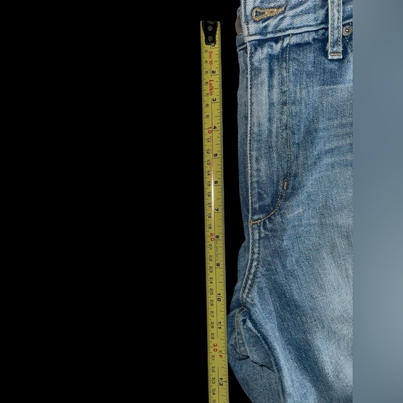 Joe’s Jeans The Debbie High Rise Straight Crop Jeans Floral Embroidered Sz 25 - Picture 10 of 10